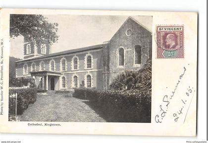 CPA Saint-Vincent-et-les Grenadines Cathedral Kingstown