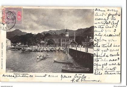 CPA Saint-Vincent-et-les Grenadines Native Canoes