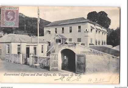 CPA Saint-Vincent-et-les Grenadines Government Offices and Post Office