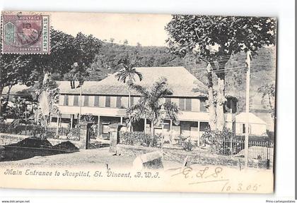 CPA Saint-Vincent-et-les Grenadines Main Entrance to Hospital