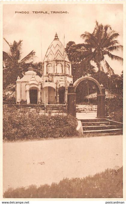 Trinidad - Hindoo Temple - Publ. Davidson & Todd