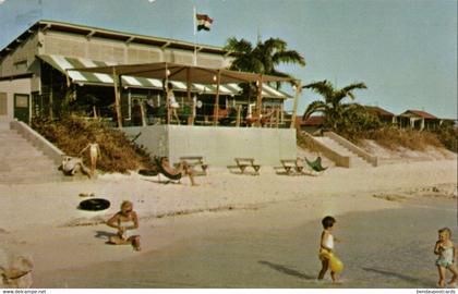 bonaire, N.A., KRALENDIJK, Flamingo Beach Club (1970s) Postcard