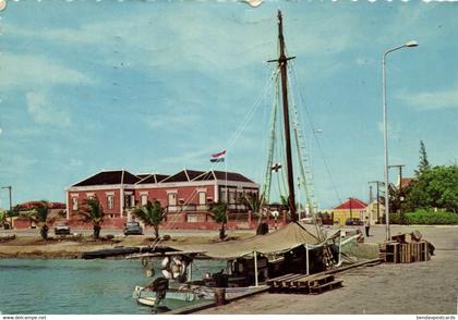 bonaire, N.A., KRALENDIJK, Government House (1969) Postcard