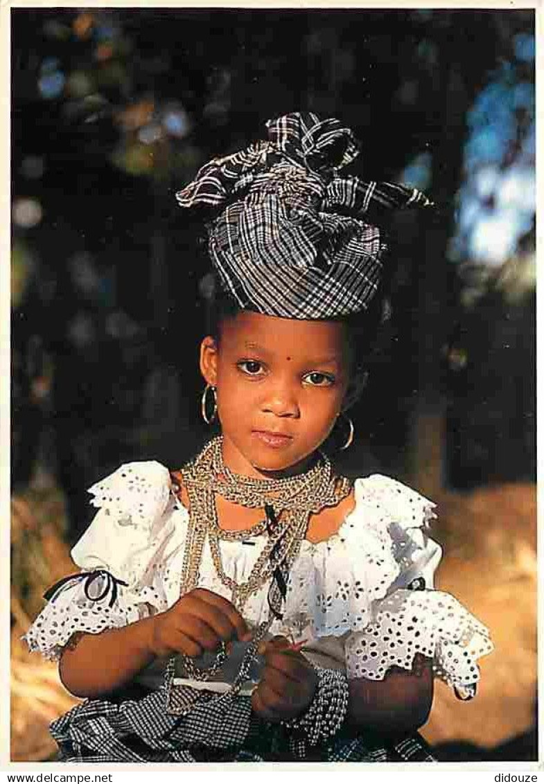 Antilles - Couleurs des Antilles - Petite fille en madras - Carte Neuve - CPM - Voir Scans Recto-Verso