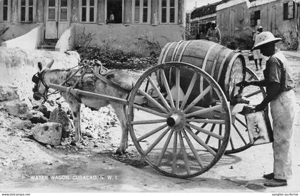 CPA ANTILLES NEERLANDAISES CURACAO WATER WAGON