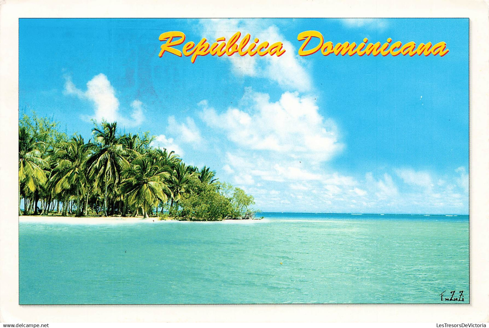 ANTILLES - Republica Dominicana - F de Zor Zé - INPOSDOM EL CORREO REP DOMINICANA - Plage - Carte Postale