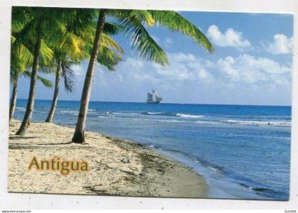 AK 136371 ANTIGUA & BARBUDA - Antigua -  a sailing vessel passing Cades Cove