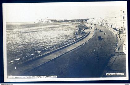 cpa carte photo  de Cuba Habana , Gulf avenue , avenida del Golfo    SPT21-47