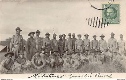 Cuba - Militares - Guardia Rural - REAL PHOTO.