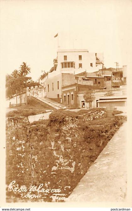 Puerto Rico - SAN JUAN - Casa Blanca - REAL PHOTO