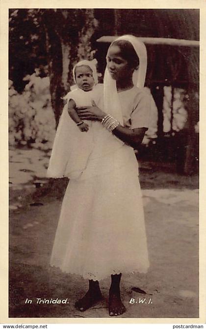 Trinidad - Indian woman with her baby