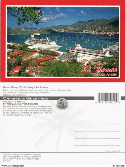 Charlotte Amalie-St. Thomas Sankt Thomas Hafen Schiffe CHARLOTTE AMALIE    2000