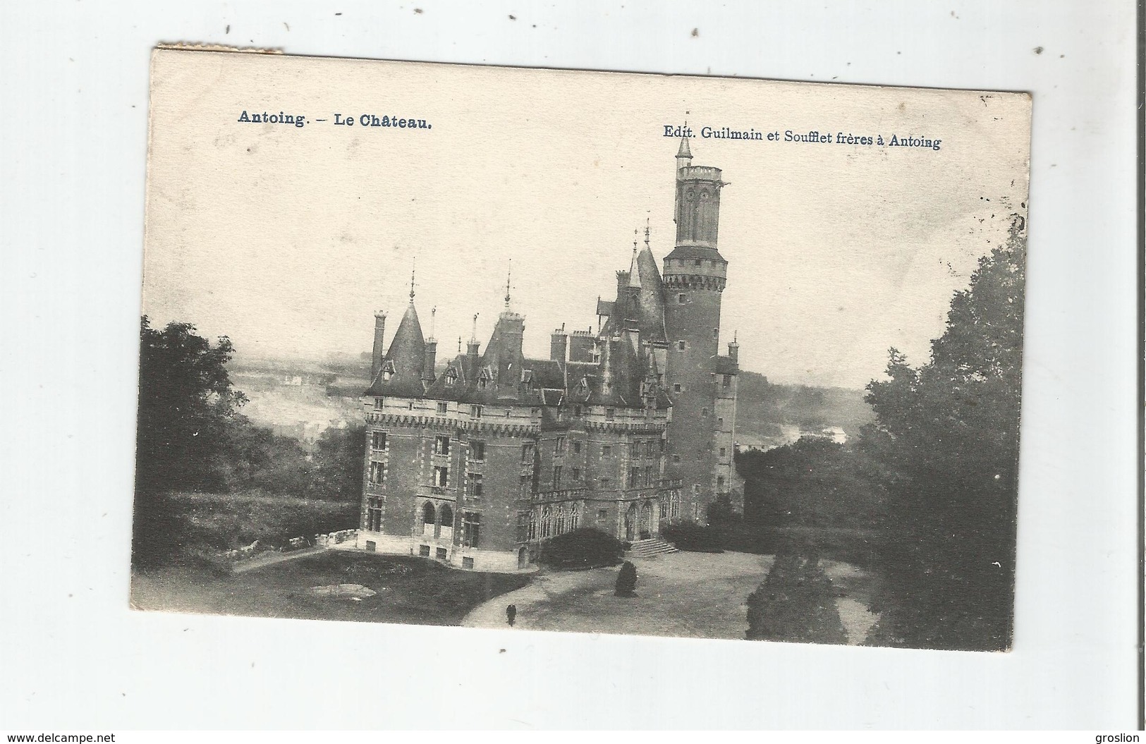 ANTOING LE CHATEAU 1907