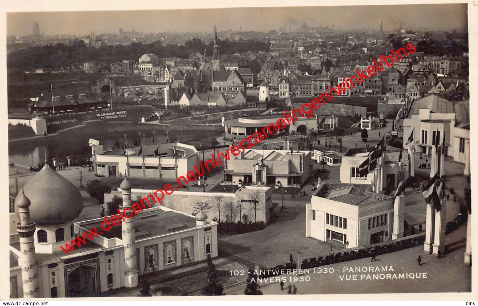 Antwerpen 1930 - panorama - Antwerpen