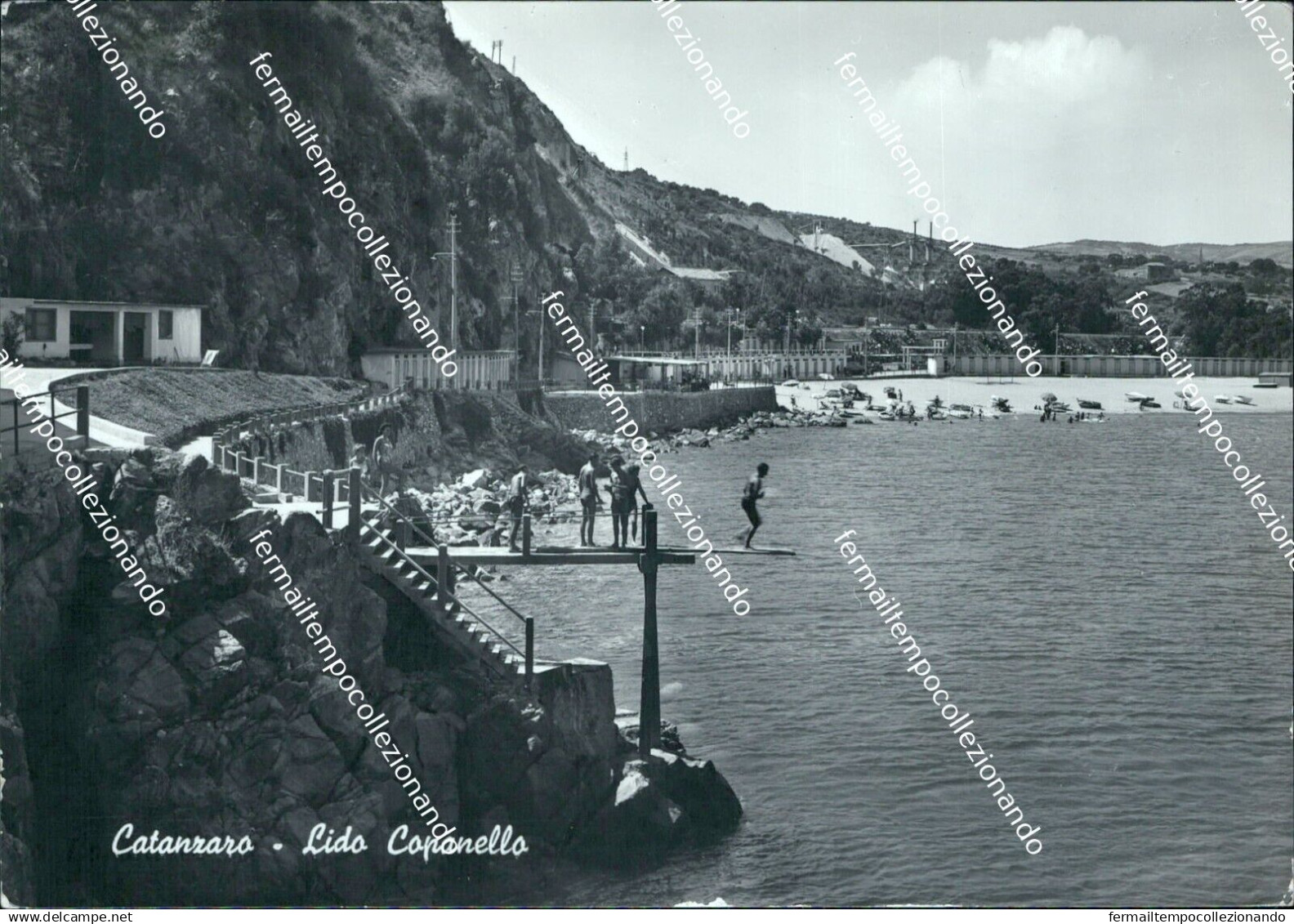 ao649 cartolina catanzaro lido copanello