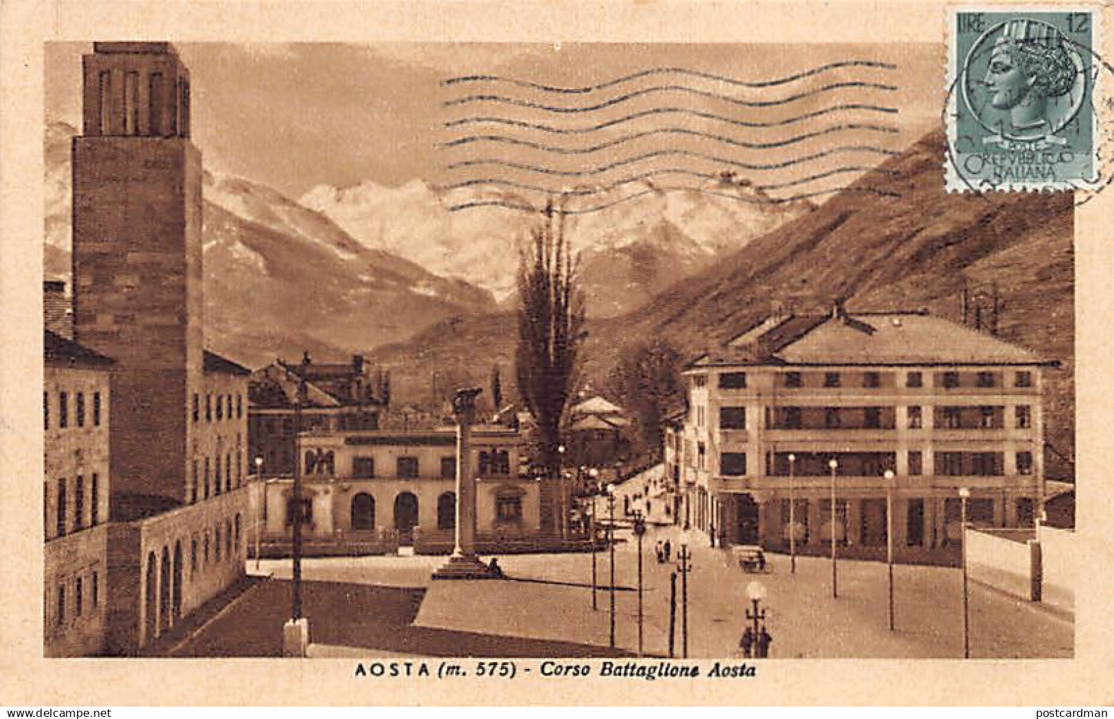 AOSTA - Cosro Battaglione Aosta