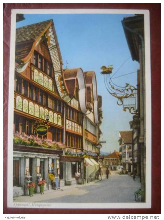 Appenzell (AI) - Hauptgasse / Löwen-Drogerie