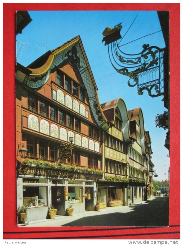 Appenzell (AI) - Hauptgasse / Löwendrogerie