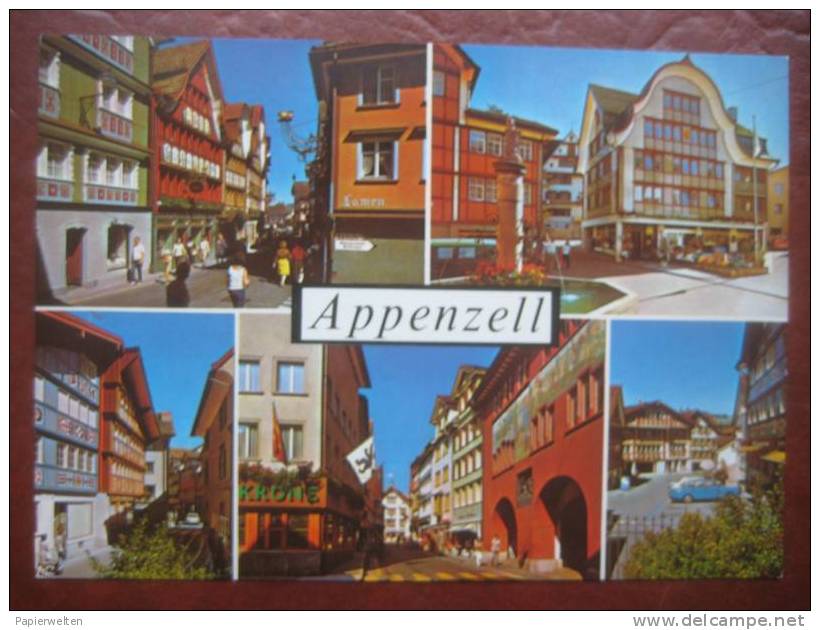 Appenzell (AI) - Mehrbildkarte