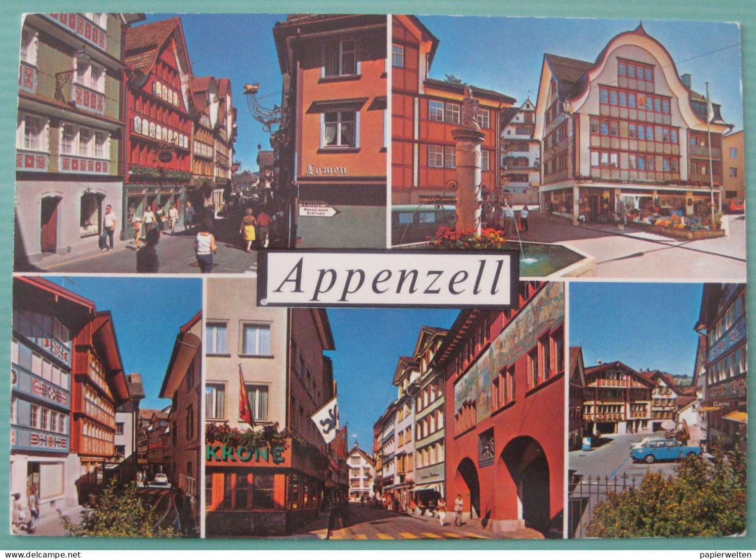 Appenzell (AI) - Mehrbildkarte