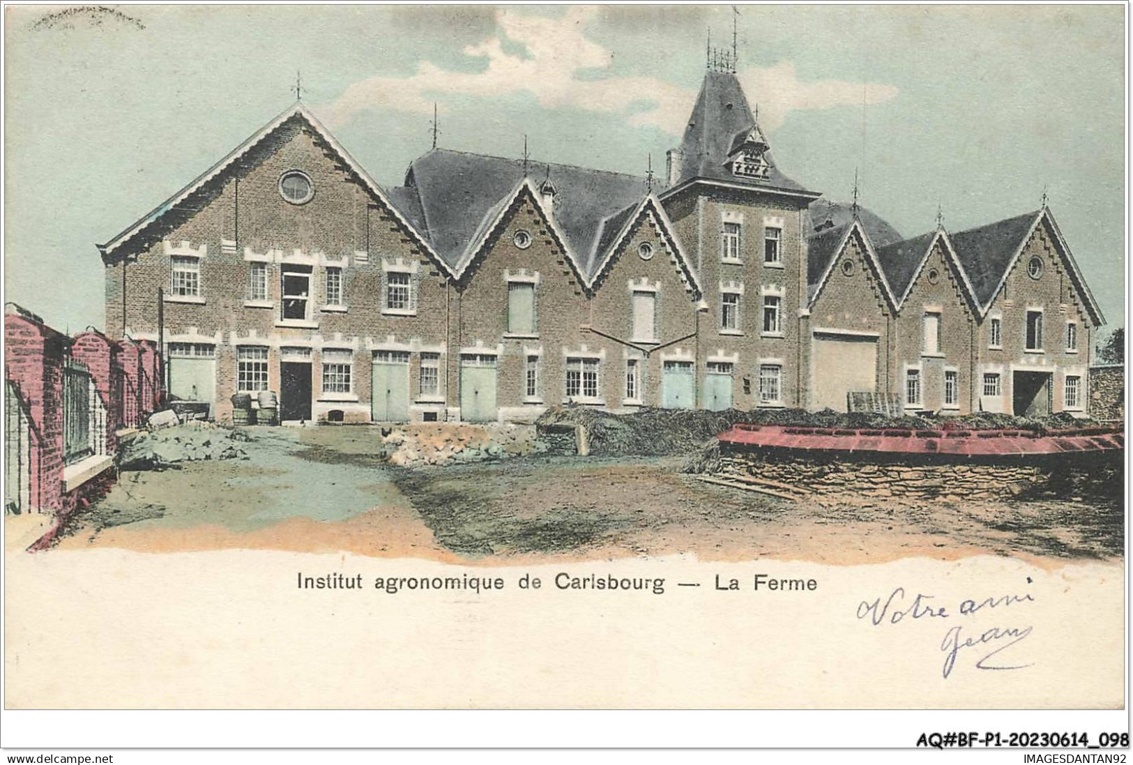 AQ#BFP1-BELGIQUE-0050 - CARLSBOURG - institut agronomique de Carlsbourg - la ferme