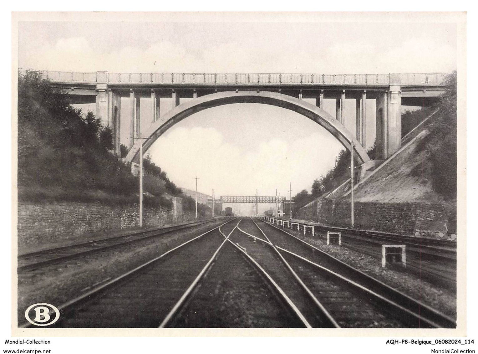 AQHP8-0503-BELGIQUE - le viaduc de MONT-SAINT-GUIBERT