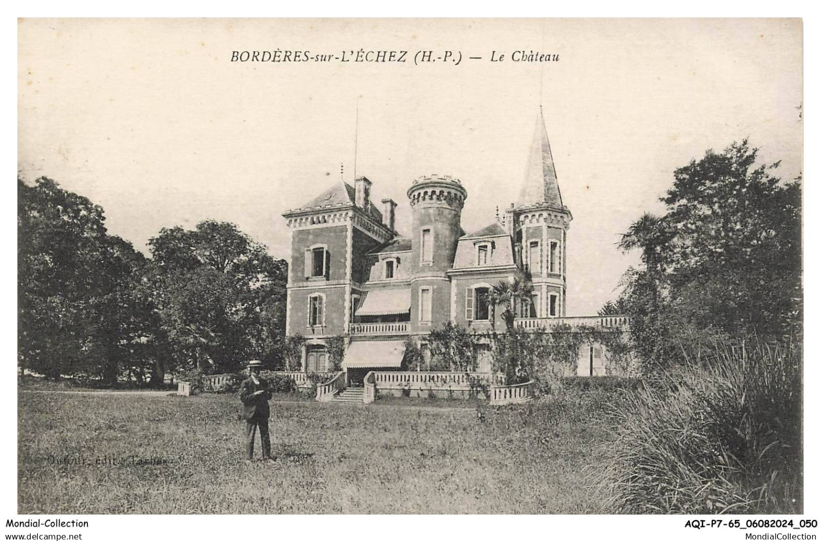 AQIP7-0471-65 - BORDERES-SUR-L'ECHEZ - le chateau