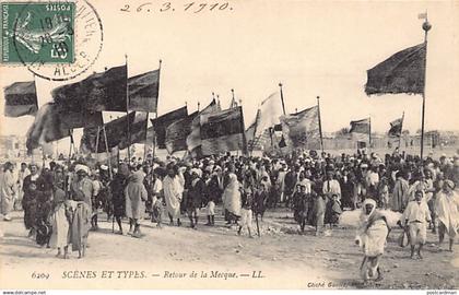 Saudi Arabia - Pilgrims from Tunisia bach from Mecca Pilgrimage - Publ. Gaulis in Sfax, Tunisia