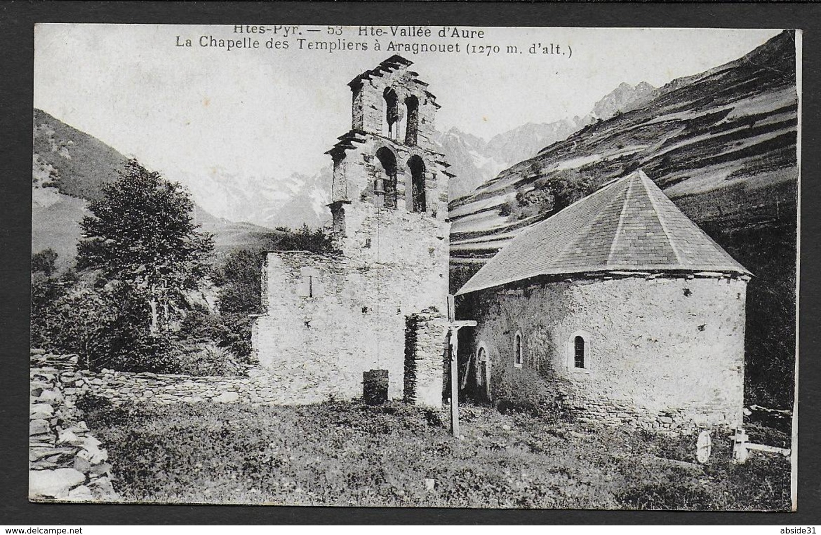 ARAGNOUET - La Chapelle des Templiers