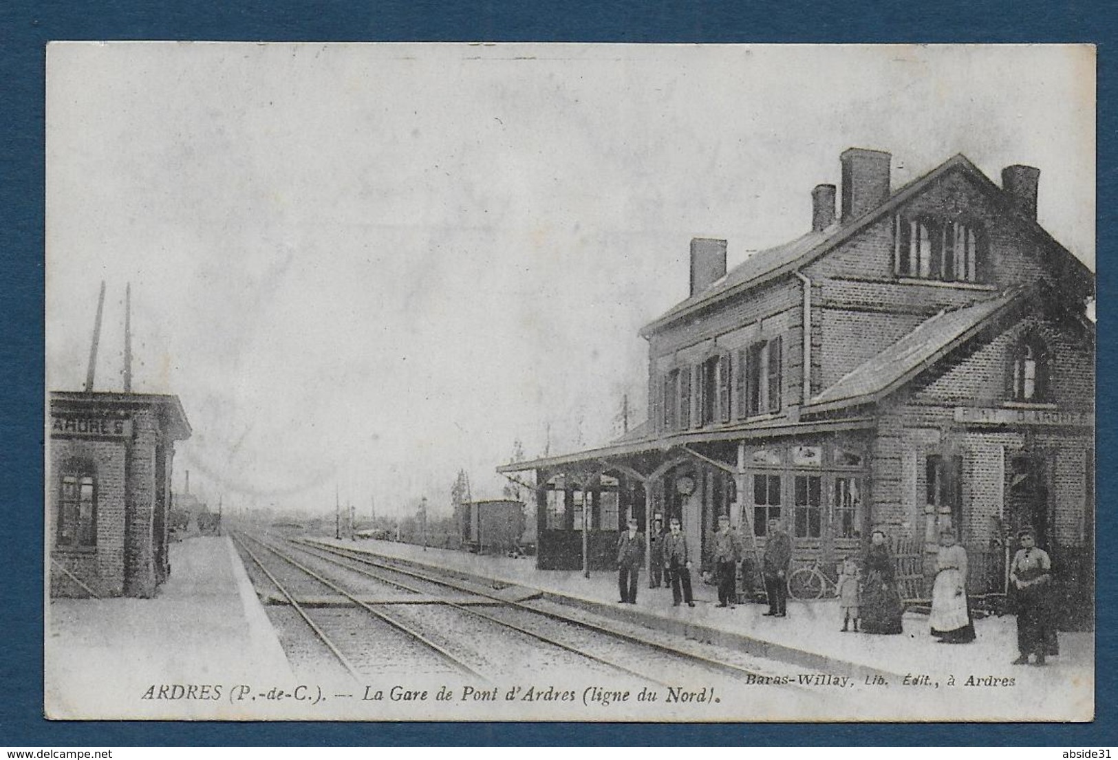 ARDRES - La Gare de Pont d' Ardres