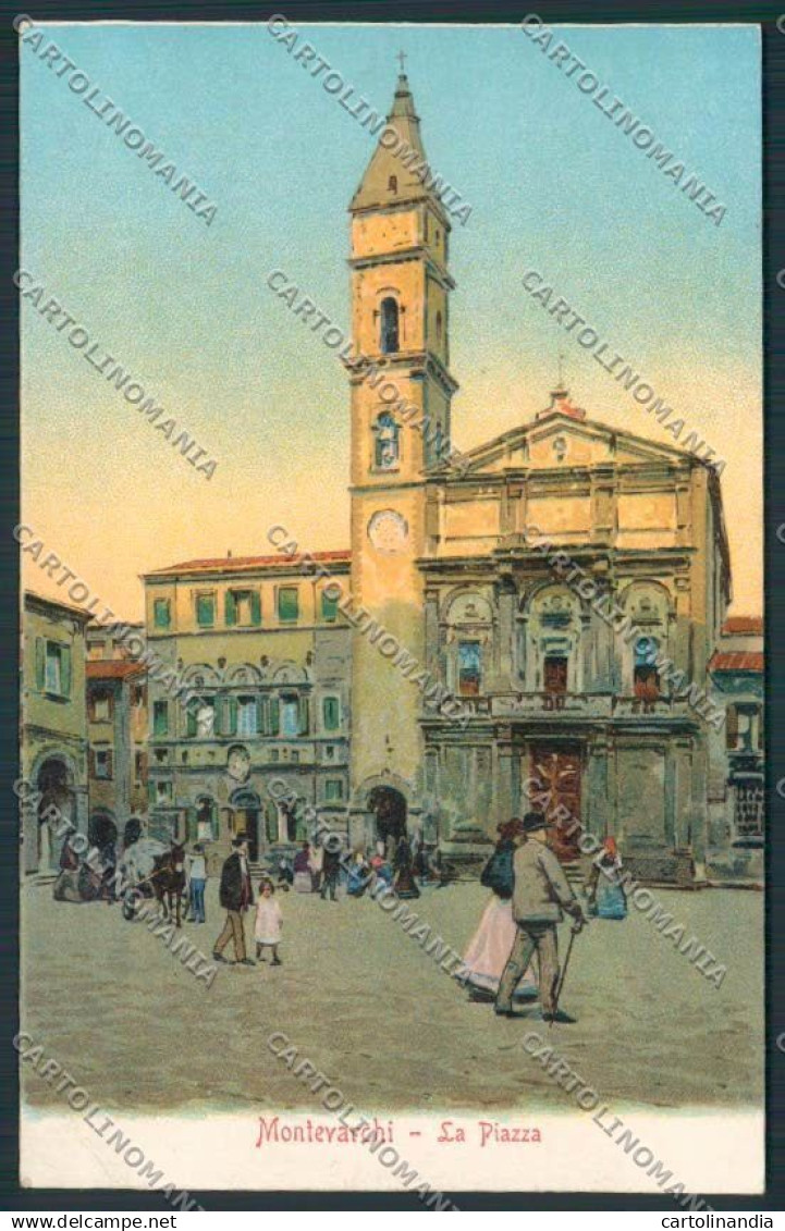 Arezzo Montevarchi cartolina MV7179