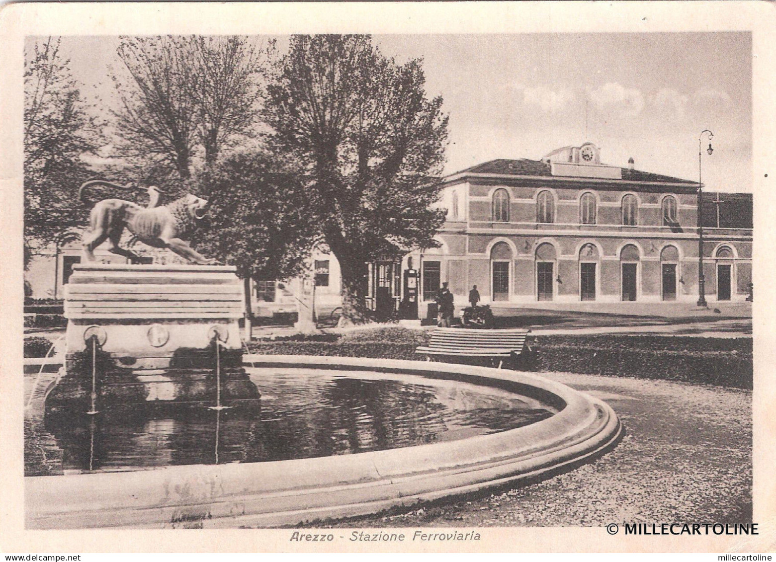 AREZZO - Stazione Ferroviaria 1938