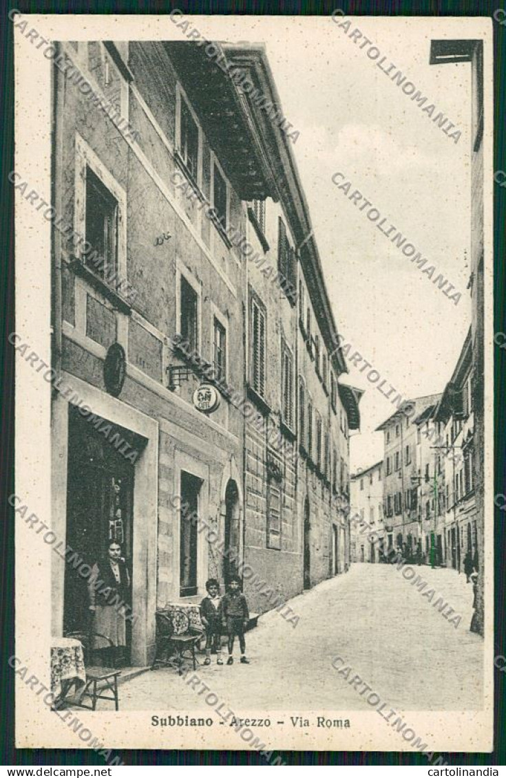 Arezzo Subbiano cartolina QK4814