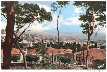 ALGER Algérie : vue générale  depuis le Boise de Boulogne