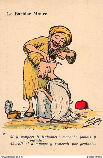 Algérie - Illustrateur Chagny - Le Barbier Maure - Ed. Chagny