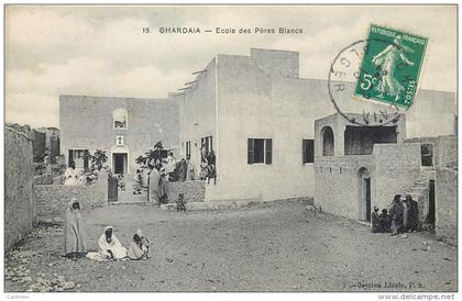 ALGERIE GHARDAIA ECOLE DES PERES BLANCS  ENSEIGNEMENT  MZAB VOYAGE EN 1913