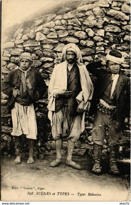 CPA AK Types Bedouins - Scenes et Types ALGERIE (856298)