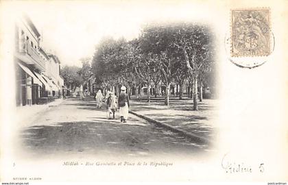 MEDEA - Place de la République et Rue Gambetta