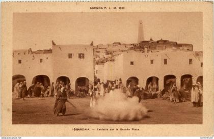 Ghardaia - fantasia sur la Grande Place