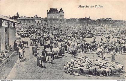 Algérie - SAÏDA - Le marché - Ed. inconnu