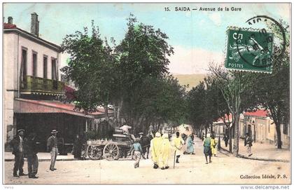 Carte Postale Ancienne de SAÏDA