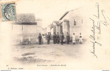 Kabylie - TIZI OUZOU - Entrée du Bordj - Tirailleurs