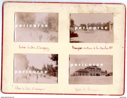 Tlemcen  lot de 4 photos 1895)