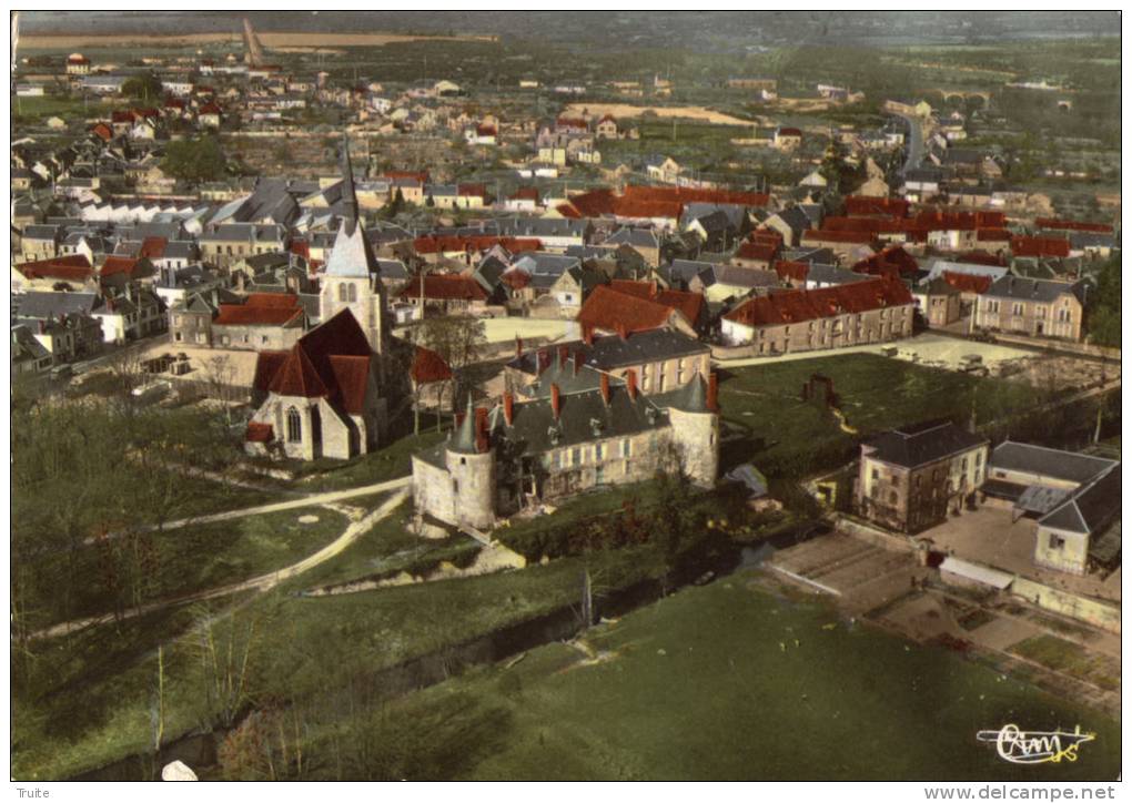 ARGENT-SUR-SAULDRE  VUE AERIENNE