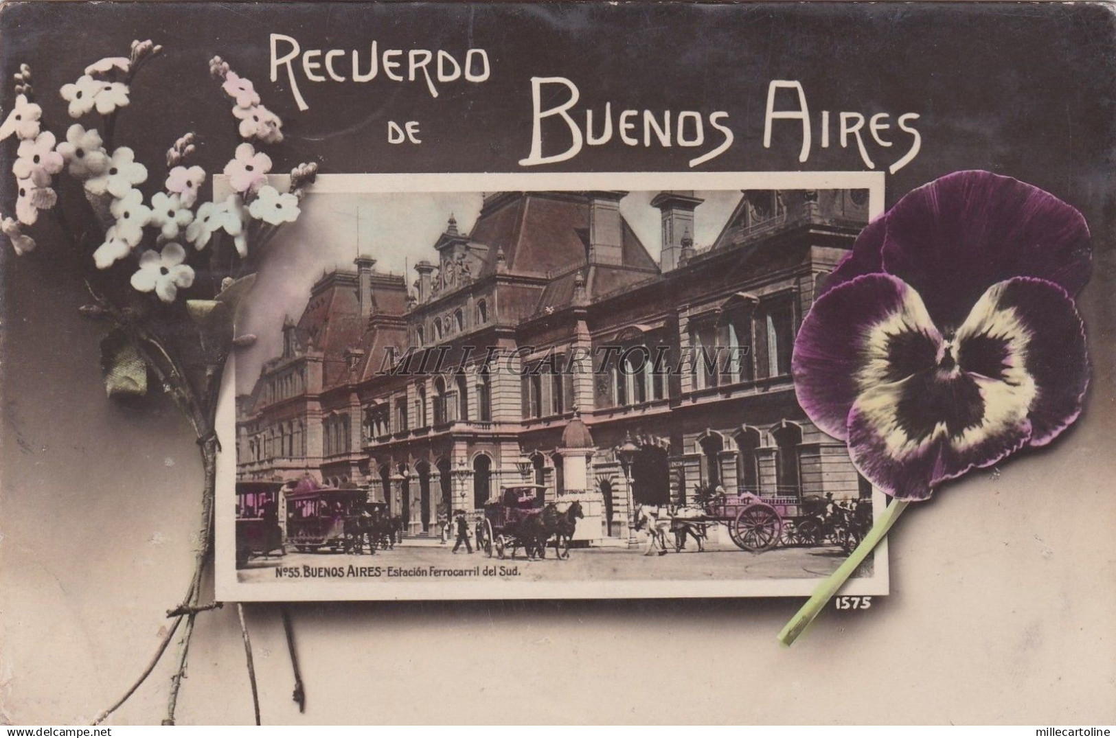 ARGENTINA - Buenos Aires - Estacion Ferrocarril del Sud