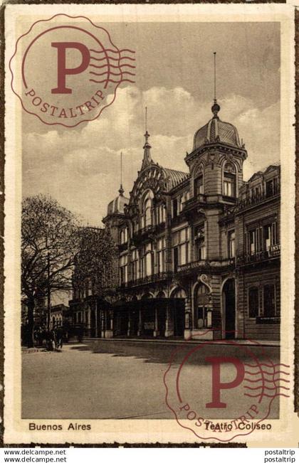 BUENOS AIRES TEATRO COLISEO THEATER  theatrecollection