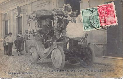 Argentina - CORDOBA - Carnaval 1907, Primer Premio - Fotografia Nacional - REAL PHOTO.