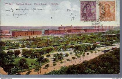 Argentine - Buenos Aires - Plaza Colon y Puerto