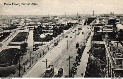 Argentinien, Buenos Aires, Paseo Colon, um 1910/20