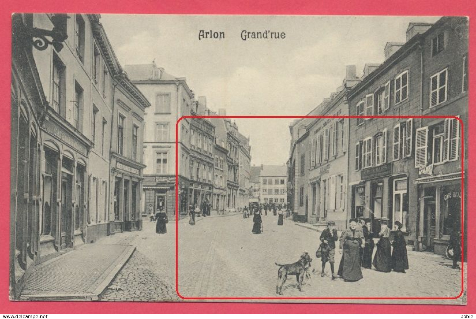 Arlon Belgique : Grand' Rue - Commerce et animation - Imp. Willems, Grand'rue  Arlon n°17